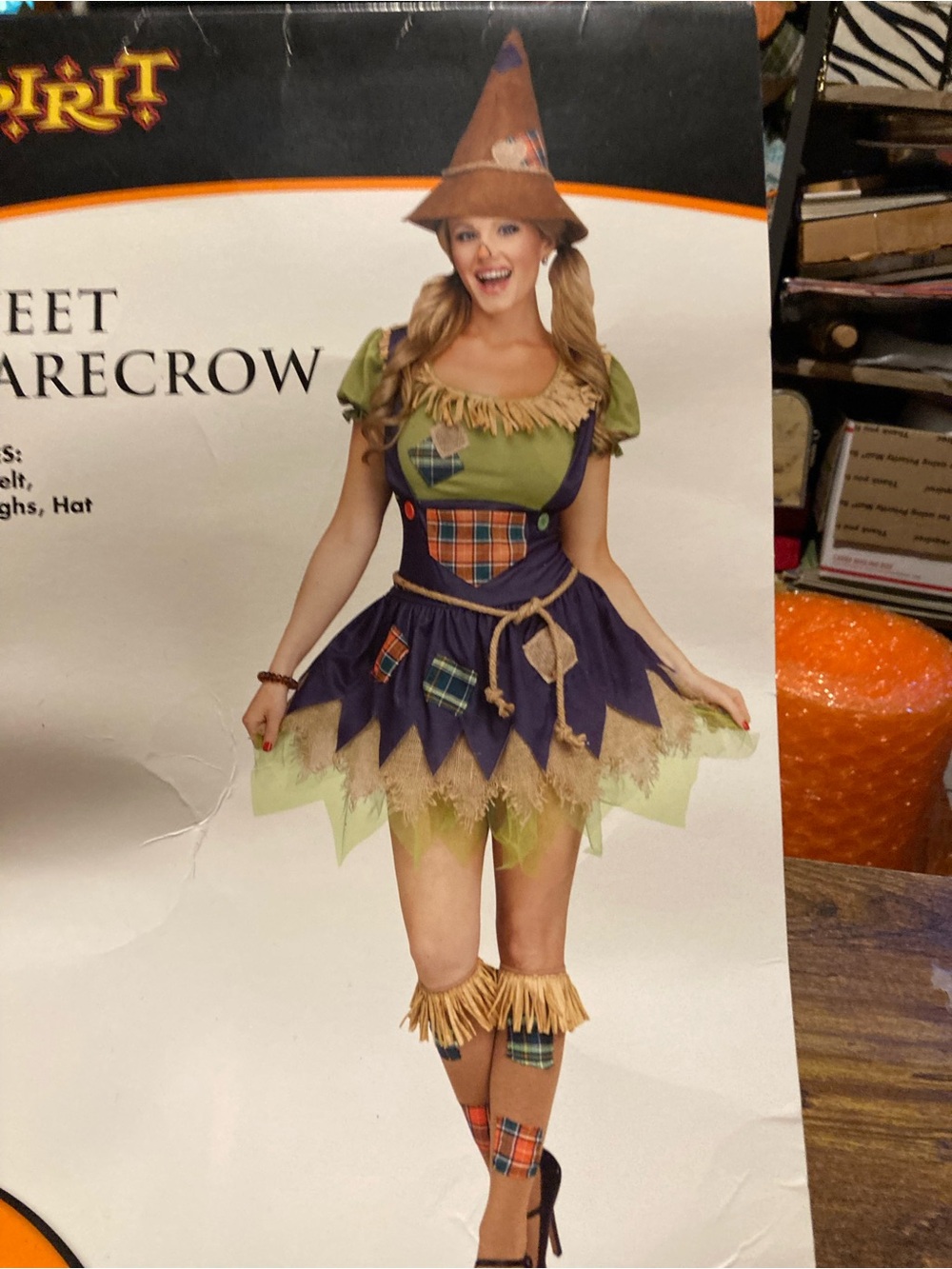 Spirit women's adult Sweet Scarecrow cosplay